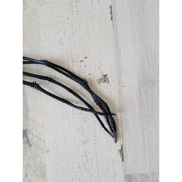 Paper magic group black rubber tarantula Halloween prop decor spider - Picture 4 of 6